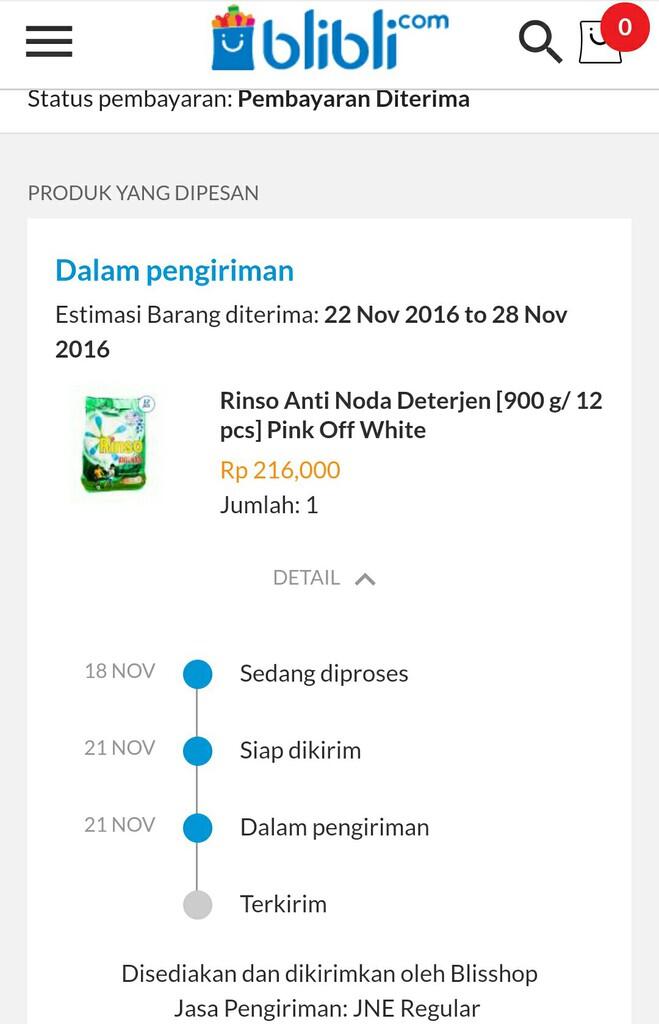 Lambatnya pengiriman paket JNE dan cuek nya cs JNE