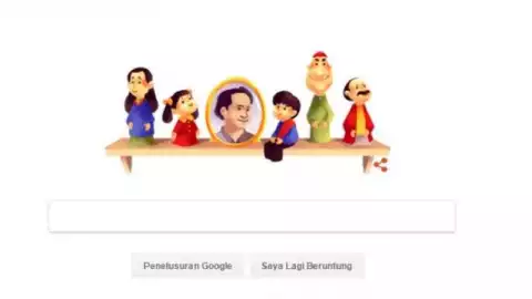 Google Rayakan Ulang Tahun Drs. Suyadi Alias Pak Raden