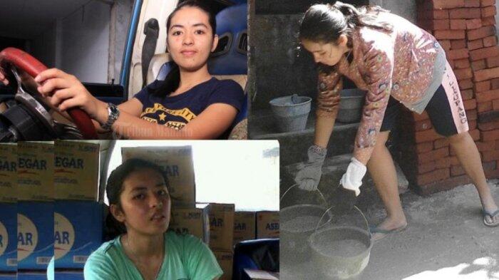 Kisah Lengkap Kerasnya Hidup Sopir Angkot Cantik yang Juga Mahasiswi STMIK Manado