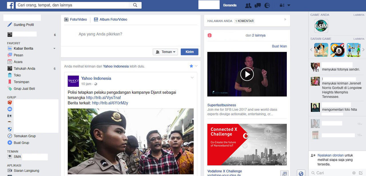 5 Penyebab Kepopuleran Facebook Menurun