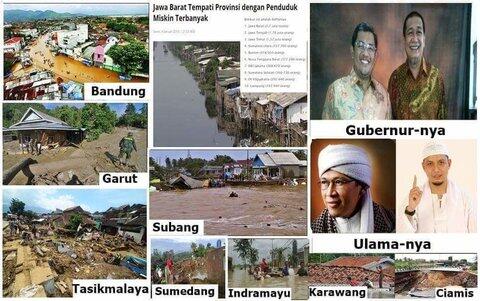 Daerah resapan air di Bandung tergerus, terbitlah banjir
