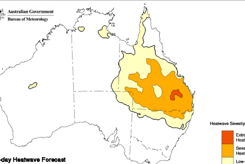 Gelombang Panas Landa Wilayah Timur Australia
