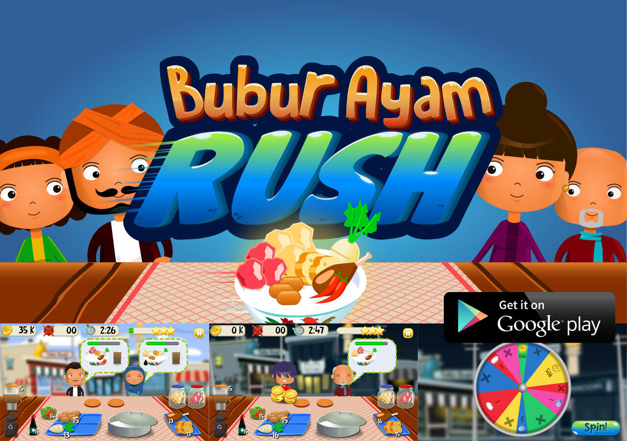 &#91;ANDROID&#93; Bubur Ayam Rush - Game Asli Indonesia.