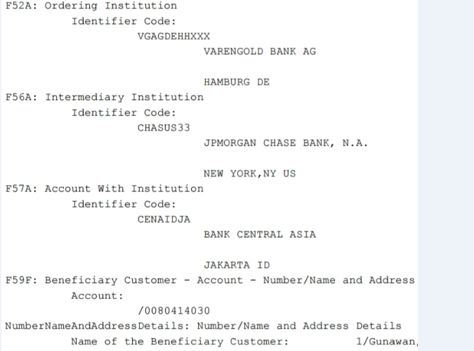Tolong Dung Yang Dah pengalaman Dapat Transfer Dari Bank Jerman.. Help