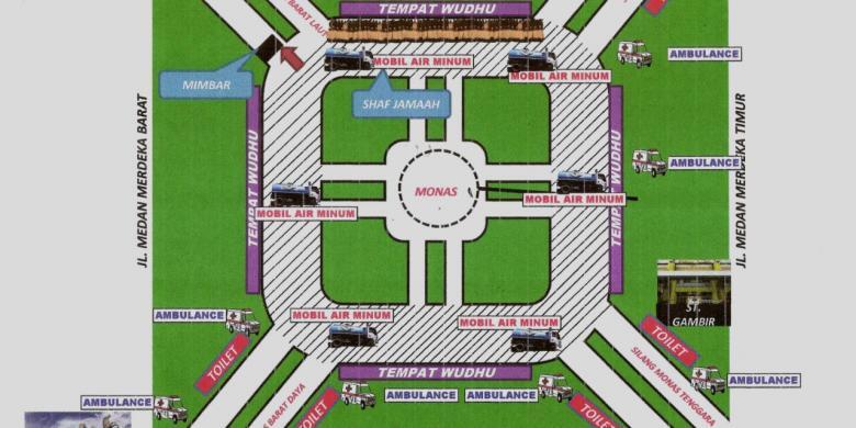 Kapolri: Monas Bisa Tampung 700 Ribu Demonstran 2 Desember