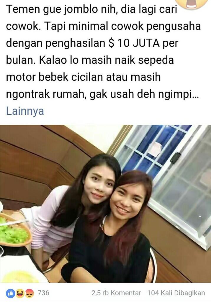 Cewe nih bagi agan yang masuk kriteria :D