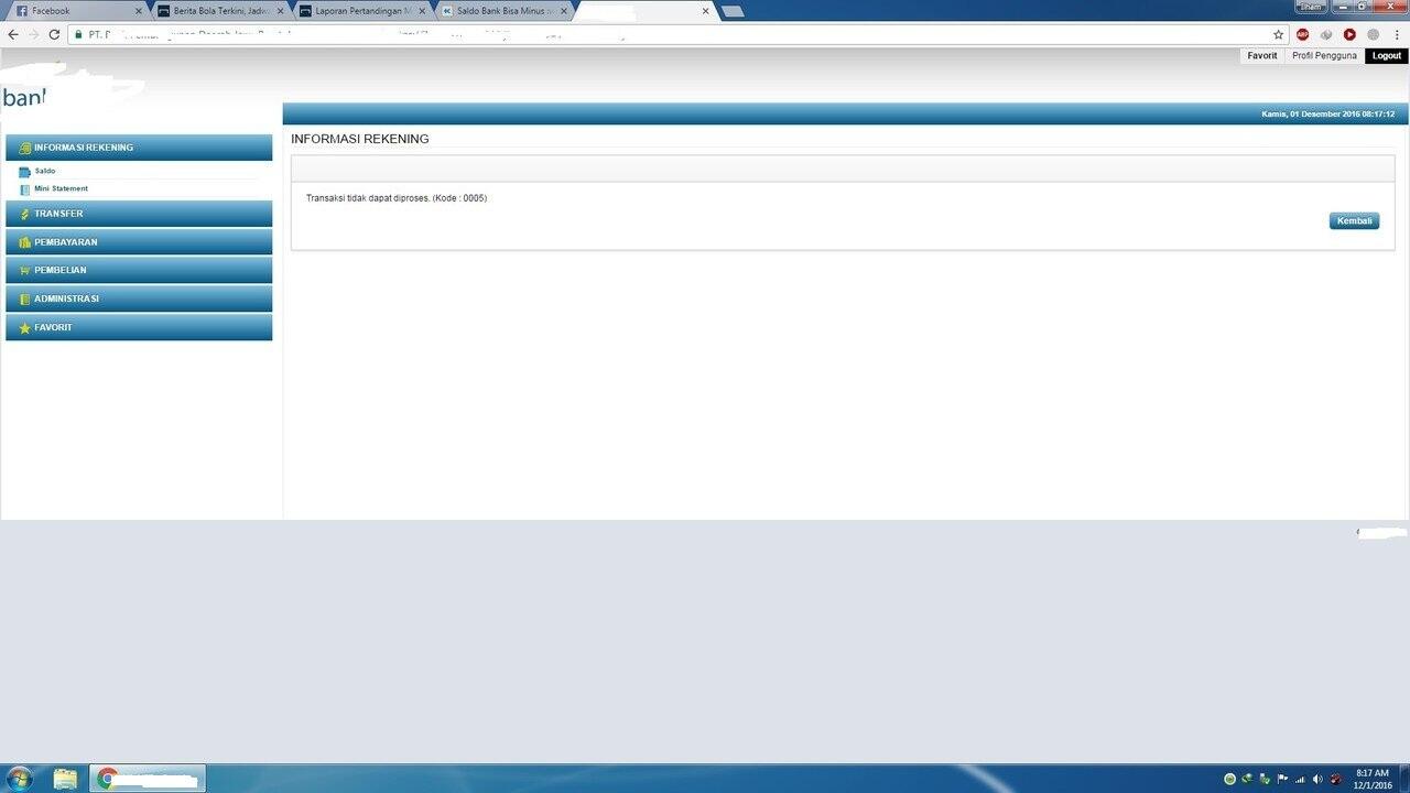 Saldo Bank Bisa Minus :wow