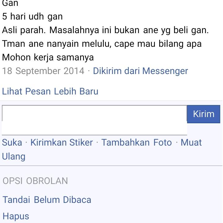 Sudah lebih Dari 2 tahun. lutfan fadilah a.k.a mlf ftwr tidak ada itikad baik?