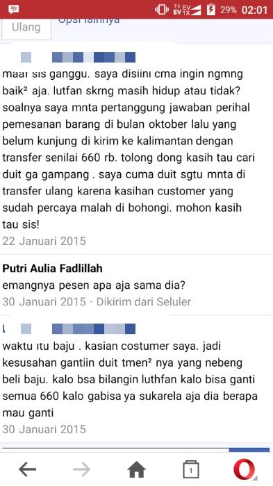 Sudah lebih Dari 2 tahun. lutfan fadilah a.k.a mlf ftwr tidak ada itikad baik?