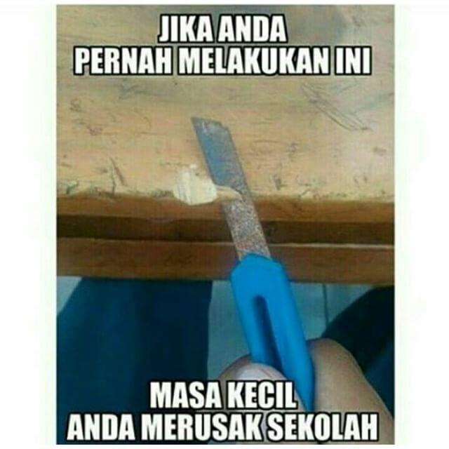 Kalau tertawa lihat 40 meme ini, masa kecil agan sungguh bahagia