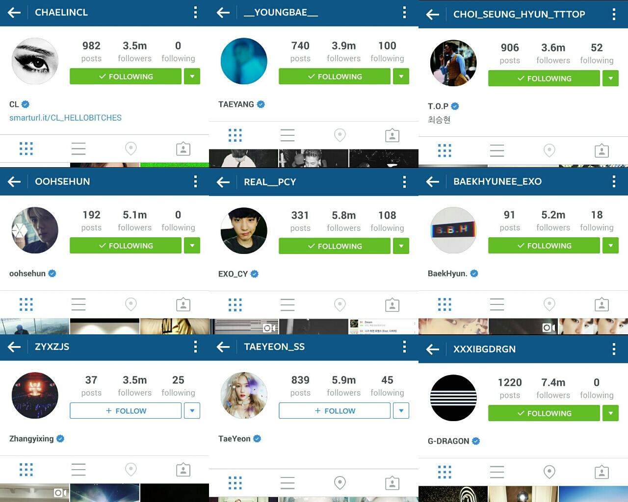 Perbedaan Isi Instagram Artis Indonesia dan Artis Korea