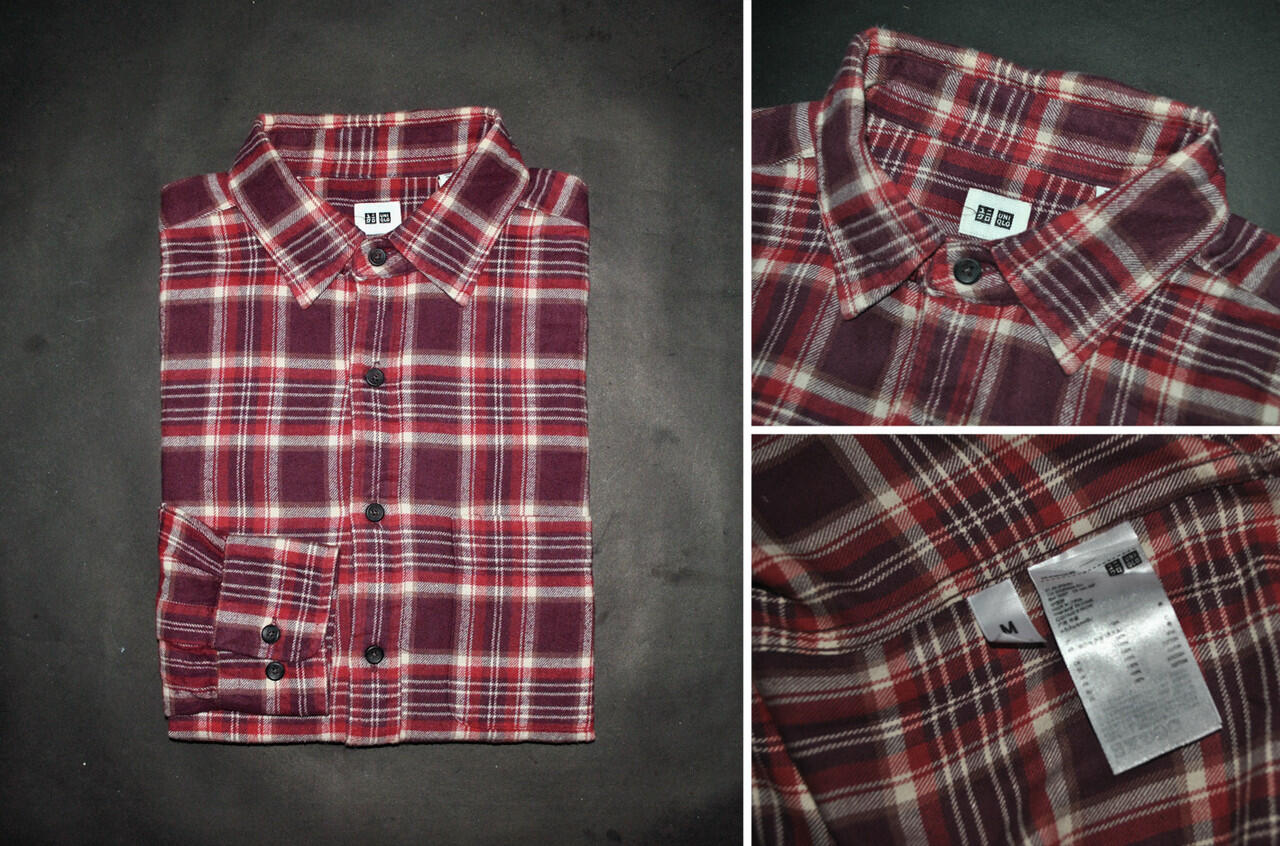 Jual Kemeja Flanel/Flannel ( Uniqlo,Vans,Converse,Fila, DLL ) Murah Pisan!!!!