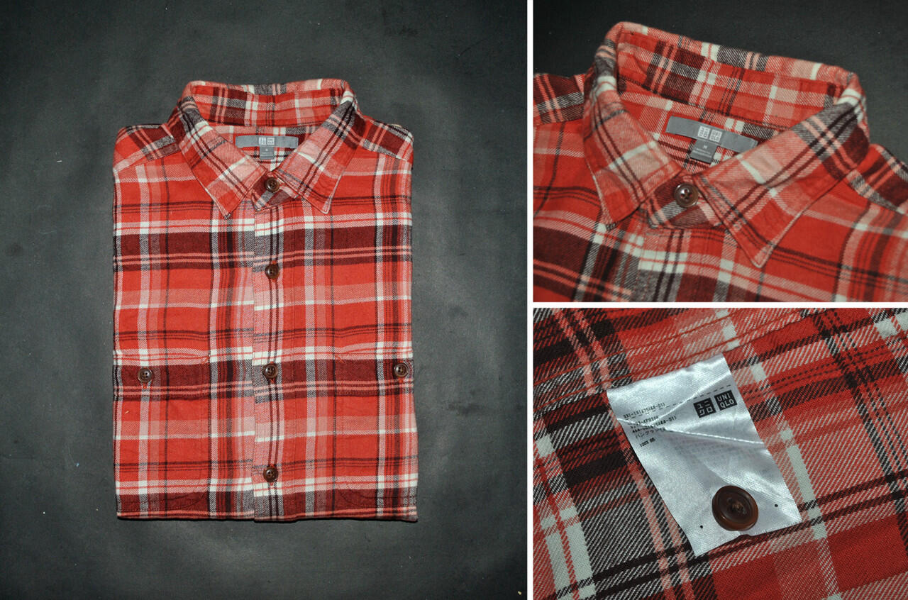 Jual Kemeja Flanel/Flannel ( Uniqlo,Vans,Converse,Fila, DLL ) Murah Pisan!!!!