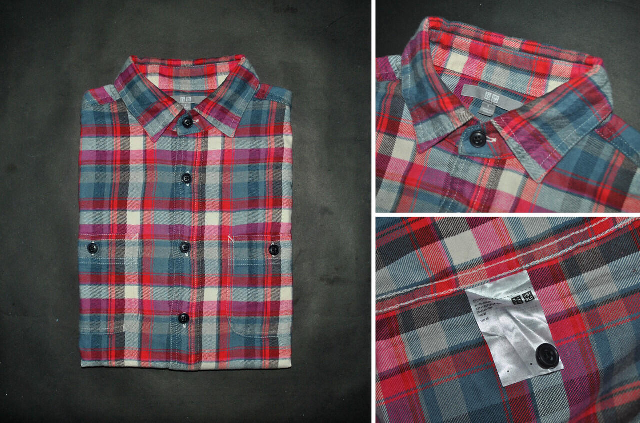 Jual Kemeja Flanel/Flannel ( Uniqlo,Vans,Converse,Fila, DLL ) Murah Pisan!!!!
