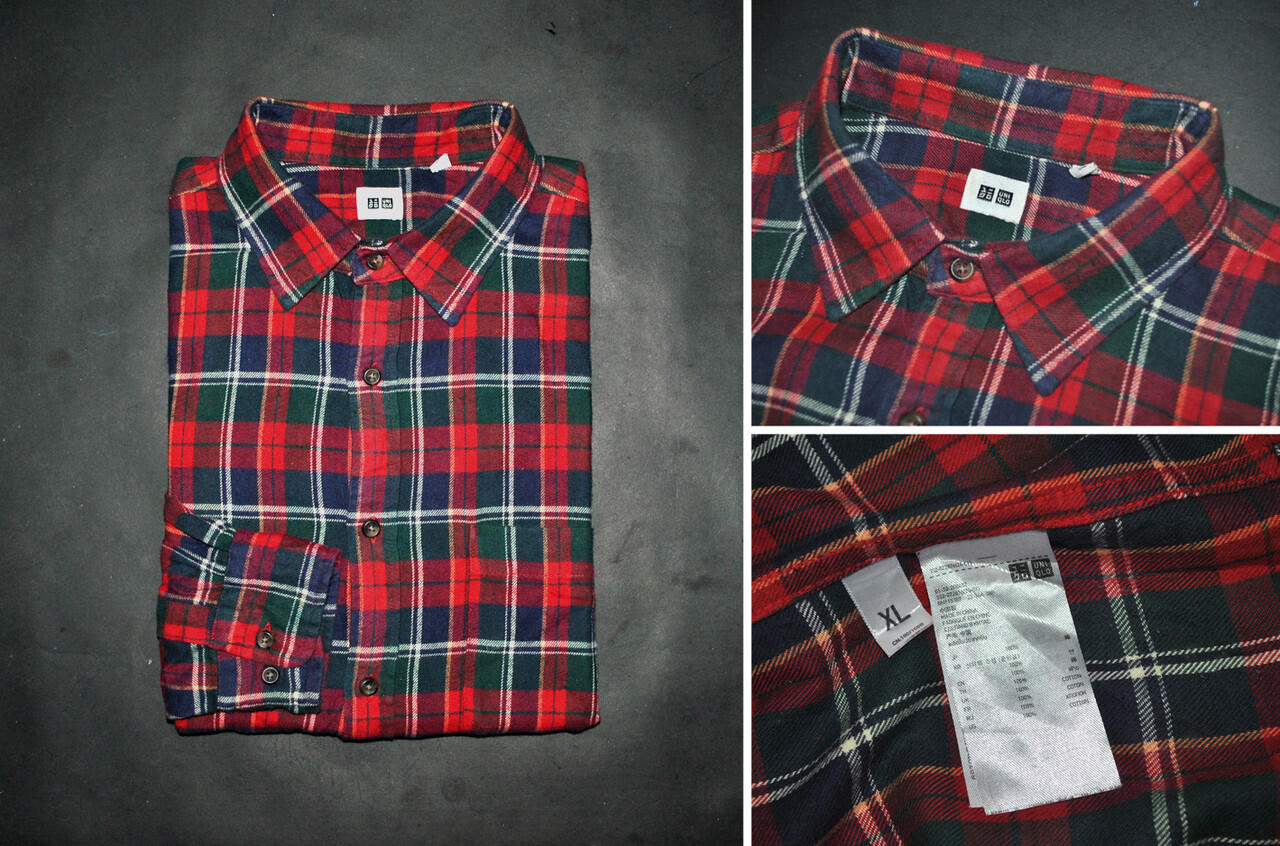 Jual Kemeja Flanel/Flannel ( Uniqlo,Vans,Converse,Fila, DLL ) Murah Pisan!!!!