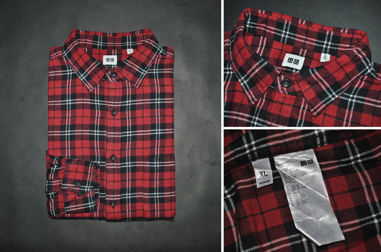 Jual Kemeja Flanel/Flannel ( Uniqlo,Vans,Converse,Fila, DLL ) Murah Pisan!!!!