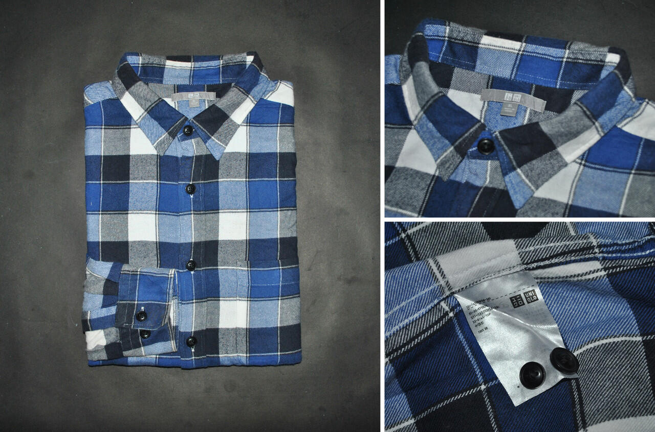 Jual Kemeja Flanel/Flannel ( Uniqlo,Vans,Converse,Fila, DLL ) Murah Pisan!!!!