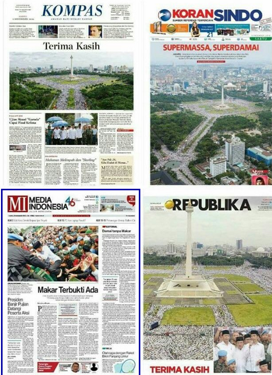 Massa Aksi Bela Islam Jilid III Usir Kompas TV Saat Akan Meliput