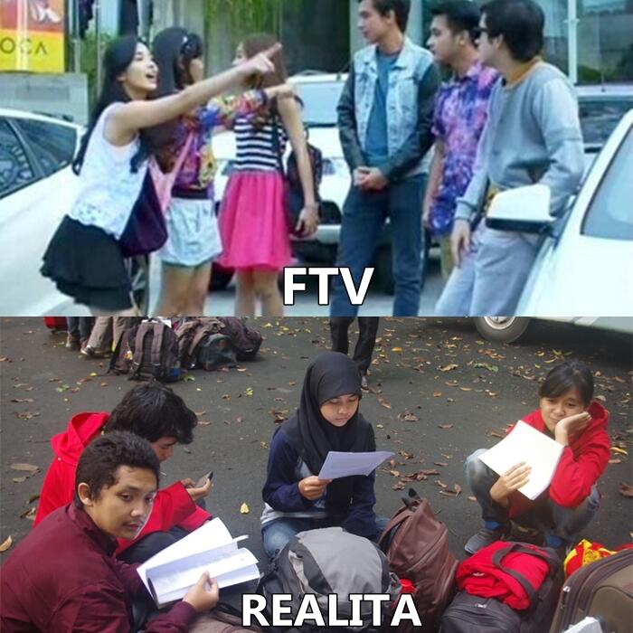 Beda Kuliah di FTV dan Realita