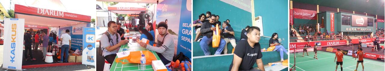&#91;Field Report&#93; KASKUS Support Event di Djarum Badminton Sirkuit Nasional 2016