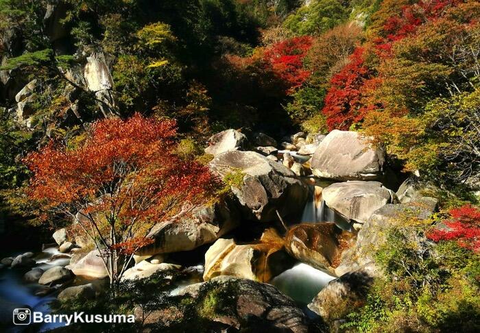 Sengataki Waterfall, Air Terjun terindah di Kofu Yamanashi Jepang.