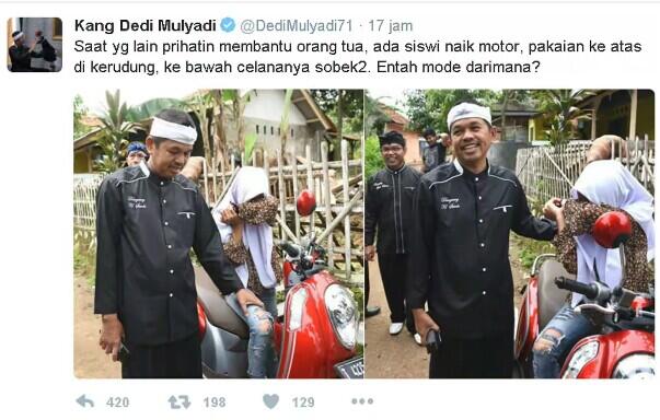 Foto Dedi Mulyadi Pegang Paha Siswi SMP Jadi Viral, Begini Kejadian Sesungguhnya