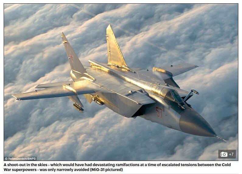 Duel Jet Tempur AS Vs Soviet yang Nyaris Picu Perang Dunia III