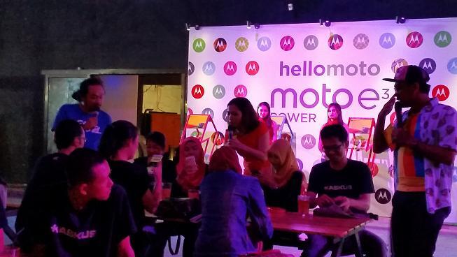 &#91;Field Report&#93; Launching Smartphone Moto E3 Power di Jogja