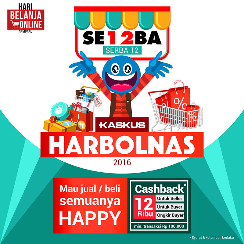 &#91;Official Promo&#93; Rayakan Harbolnas, KASKUS Punya Serba 12!