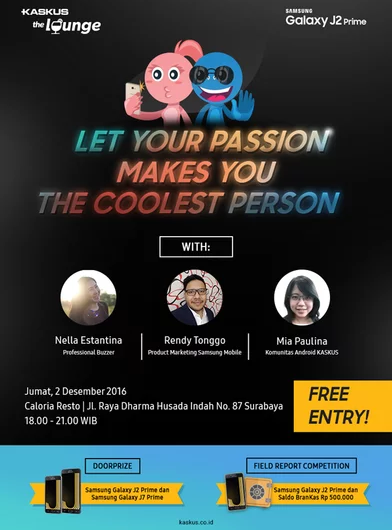 &#91;FIELD REPORT&#93;SERUNYA KASKUS THE LOUNGE BERSAMA SAMSUNG PENUH INSPIRASI DI SURABAYA