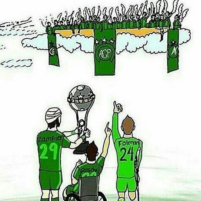 Gambar Memilukan Tragedi Chapecoense