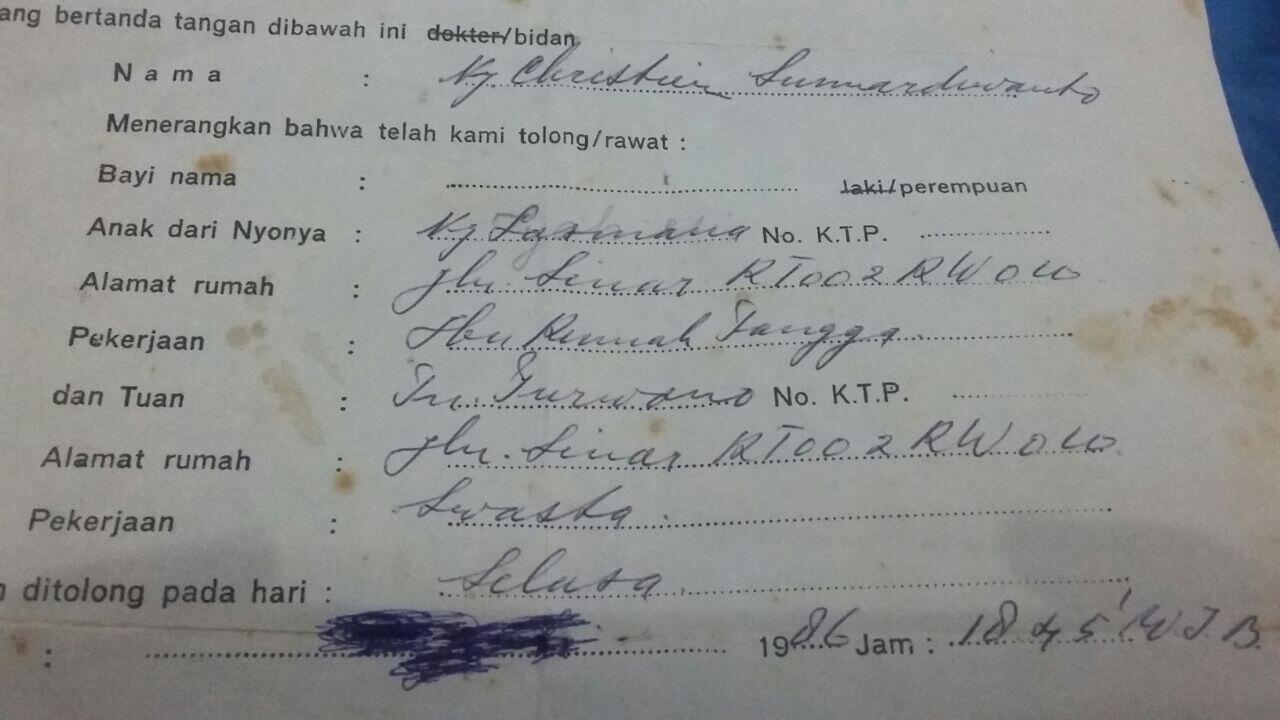 PLEASE SHARE.. Guna "Mungkin" ada salah satu keluarga yang melihat dan mengetahui.