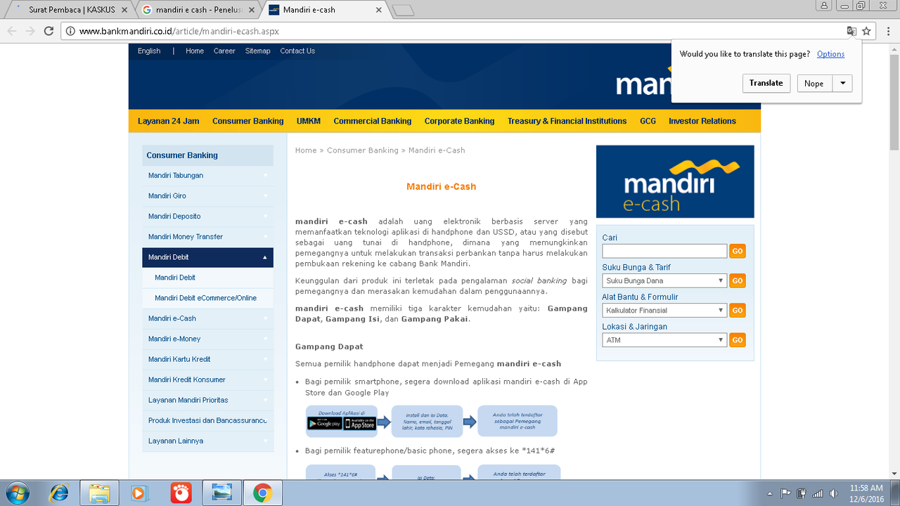 Indikasi Penipuan Mandiri E-Cash