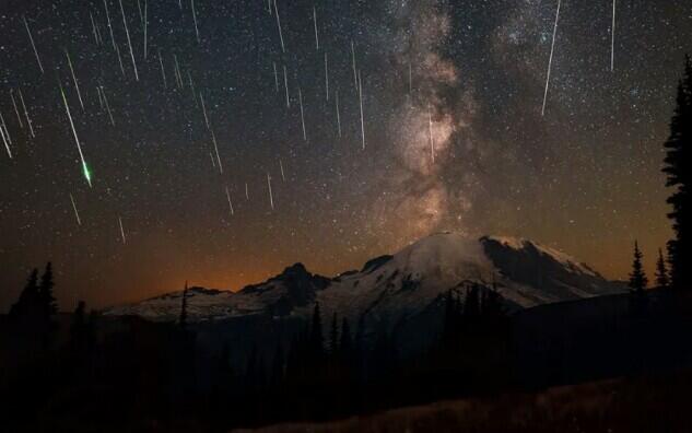 Pemandangan Menakjubkan yang Dihasilkan Meteorid