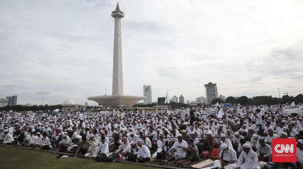 Serba Serbi Aksi Super Damai 212, Subhanallah indah sekali..