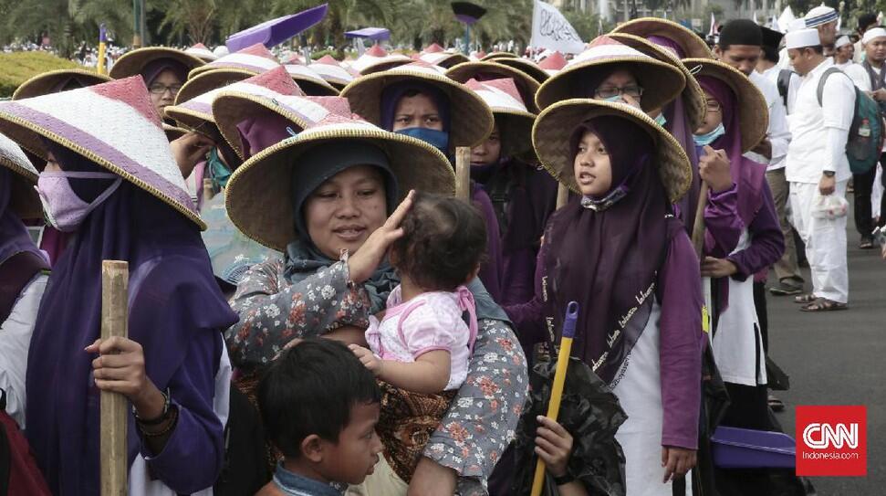 Serba Serbi Aksi Super Damai 212, Subhanallah indah sekali..