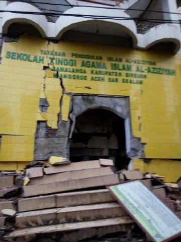 DONASI GEMPA UNTUK PIDIE JAYA ACEH