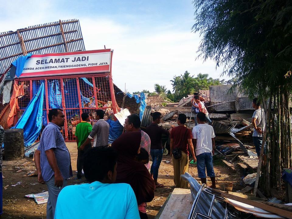 DONASI GEMPA UNTUK PIDIE JAYA ACEH