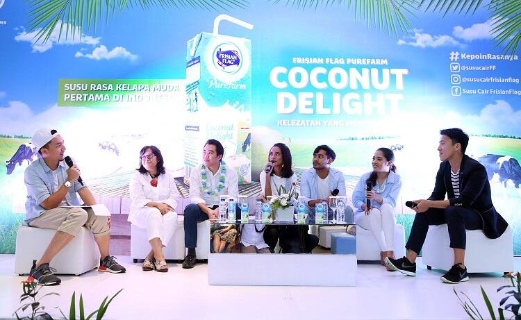 Frisian Flag Purefarm Coconut Delight, Penuhi Kebaikan Susu untuk kalangan Muda