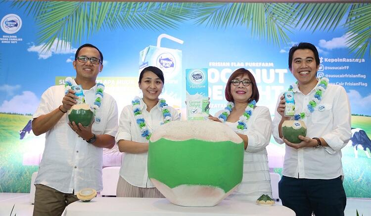 Frisian Flag Purefarm Coconut Delight, Penuhi Kebaikan Susu untuk kalangan Muda