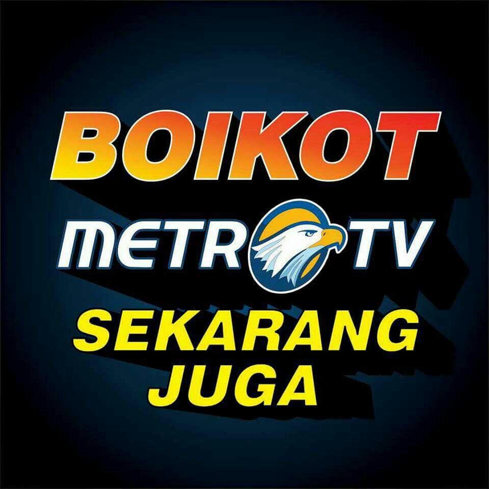 Berita Dinilai Kurang Berimbang, Hashtag 'Boikot Metro TV' Jadi Trending Topik