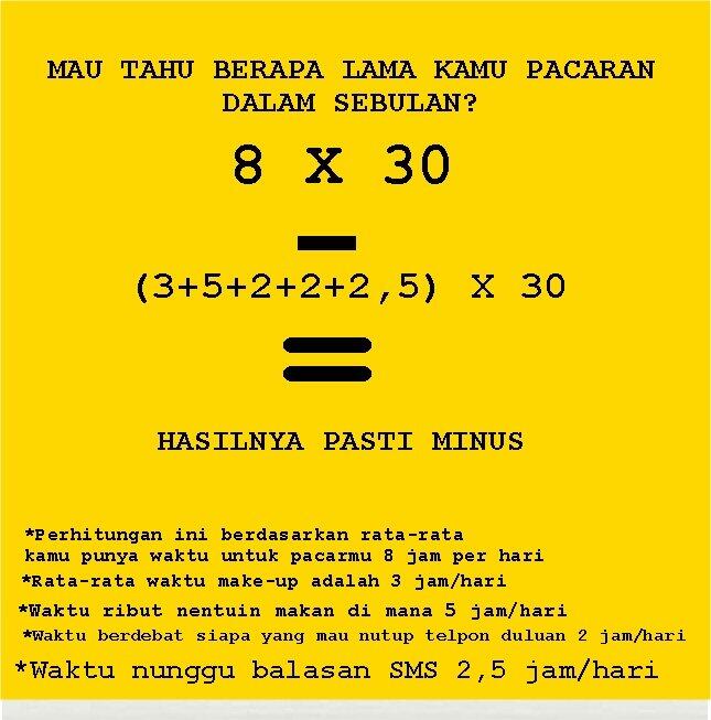 11 Rumus Matematika Dalam Bercinta &#91;+GAMBAR&#93;