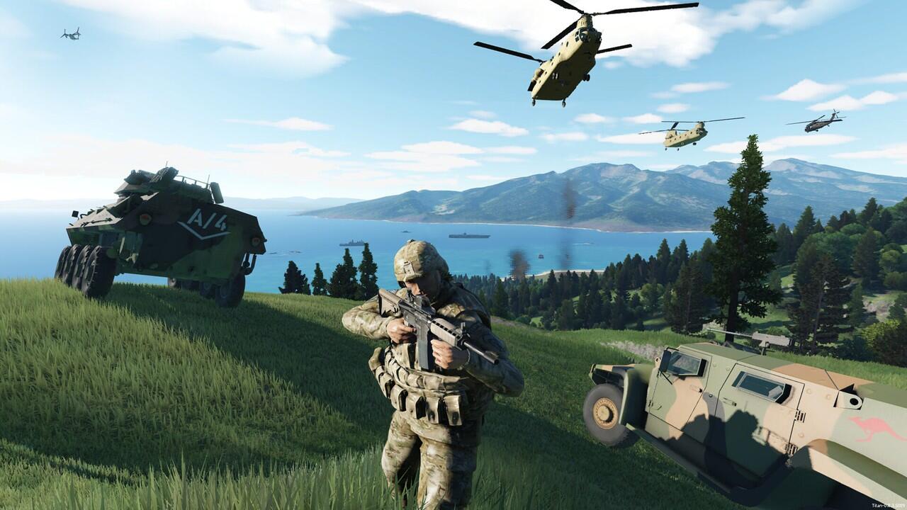 TITAN IM Military Simulation Game Generasi Terbaru. Tandingan Arma kah?