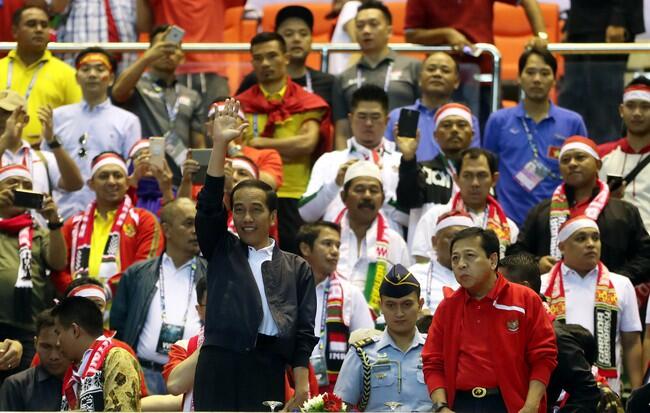 Ucapkan Selamat Untuk Timnas, Jokowi: Terus Berprestasi Untuk Merah Putih