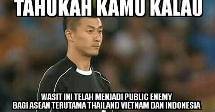 Meme Wasit Timnas Indonesia Vs Vietnam