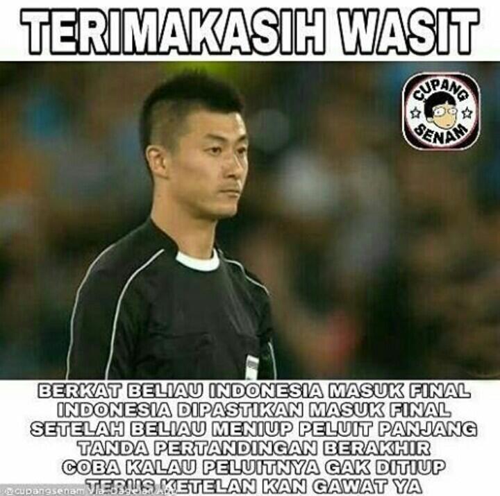 Meme Wasit Timnas Indonesia Vs Vietnam