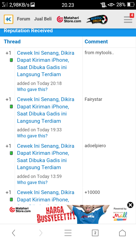 Cewek Ini Senang, Dikira Dapat Kiriman iPhone, Saat Dibuka Gadis ini Langsung Terdiam