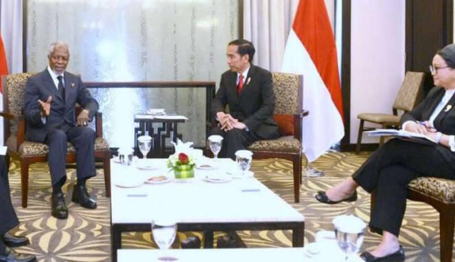 Jokowi Pastikan Bantuan Jangka Panjang untuk Rohingya