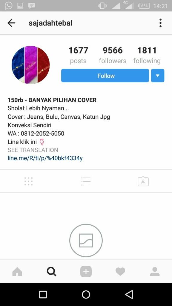SUrat Terbuka untuk UNION SELINA pemilik @sajadahtebal