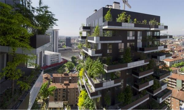 Melihat Hutan Vertikal Yang Menakjubkan di Milan, Italia